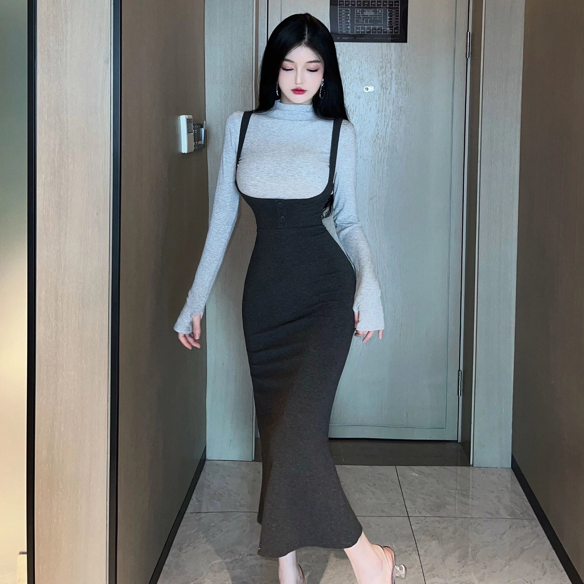 Grey two Piece Set