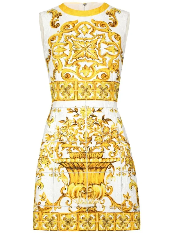 Dolce & Gabbana Women's Dresses yellow