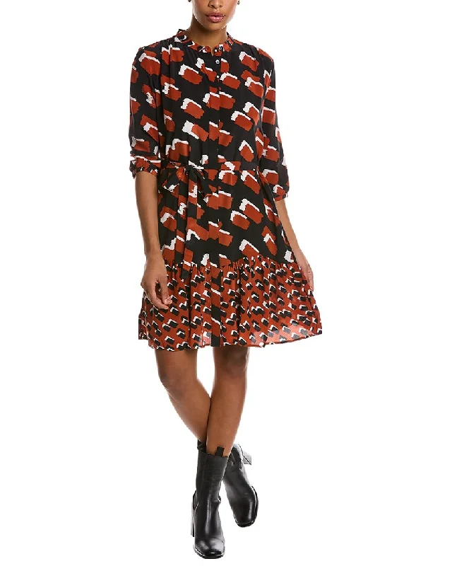 tyler boe Etra Silk Shift Dress