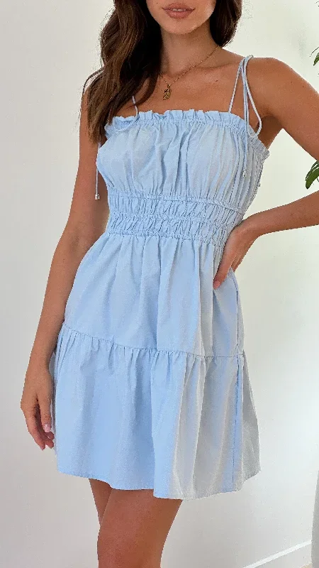 Temperley London Harmony Print Strappy Silk Midi Dress