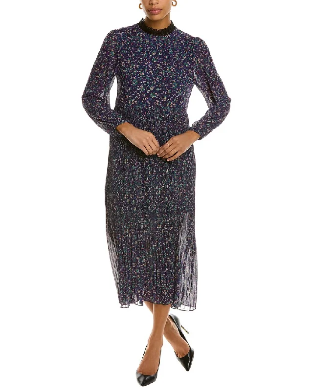 ANNA KAY Lace Collar Midi Dress Chic Bohemian Midi Dress