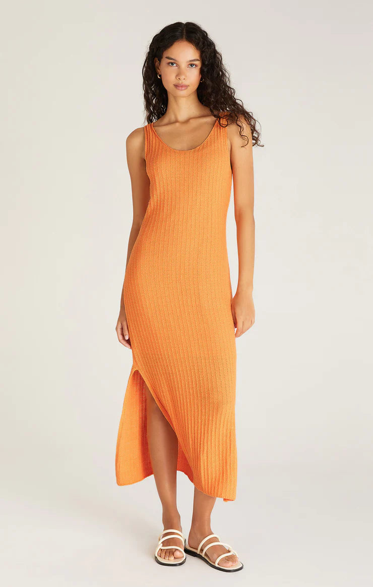 Brayden Midi Dress Comfortable Button Front Midi Dress
