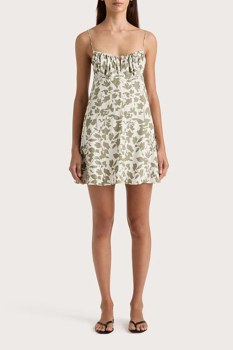 ANA MINI DRESS - POPULAR SAGE Trendy Denim Mini Dress