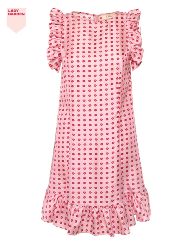 Darcy Silk Mini Dress Classic White Mini Dress