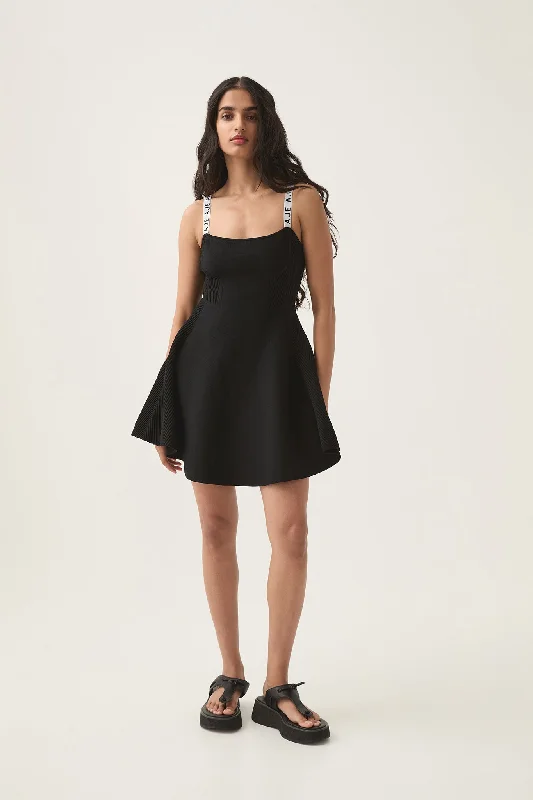 Leana Knit Mini Dress Cozy Wraparound Mini Dress