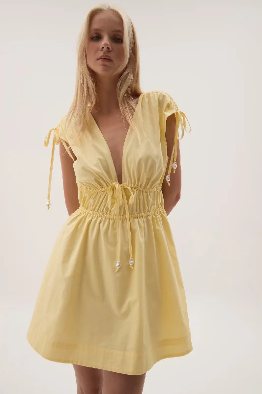 Marley Mini Dress Trendy Mesh Mini Dress
