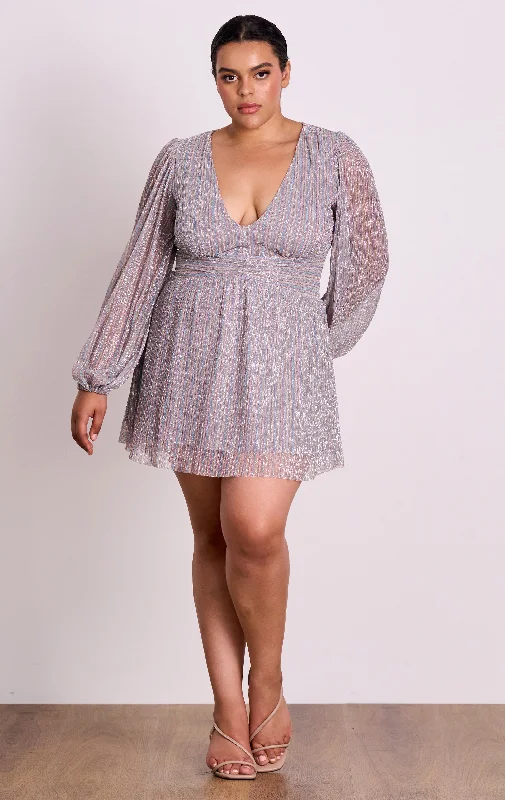 Mystic Mini Dress Comfortable Off-Shoulder Mini Dress