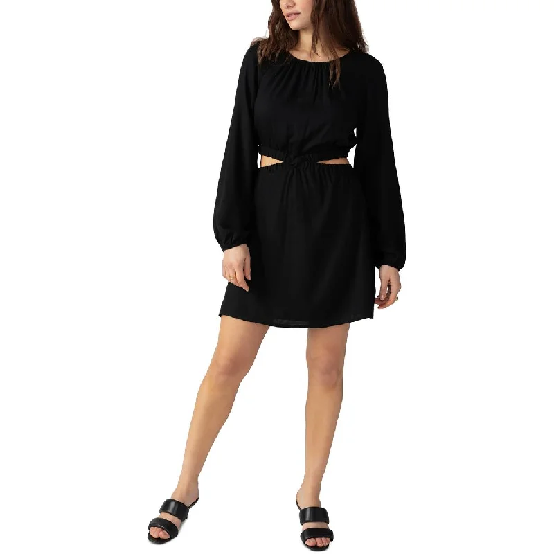 Sanctuary Womens Cut-Out  Mini Dress