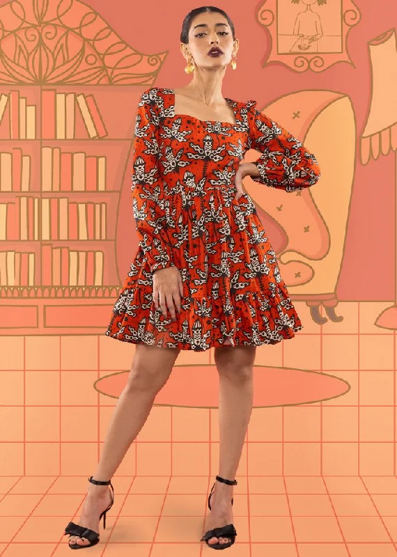 Suzy Mini Dress Cozy Satin Mini Dress