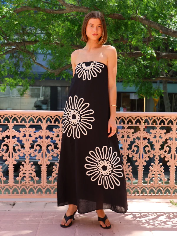 Significant Other Tara Maxi Dress in Black