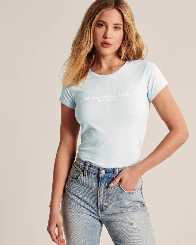 A&F Short-Sleeve Logo Tee