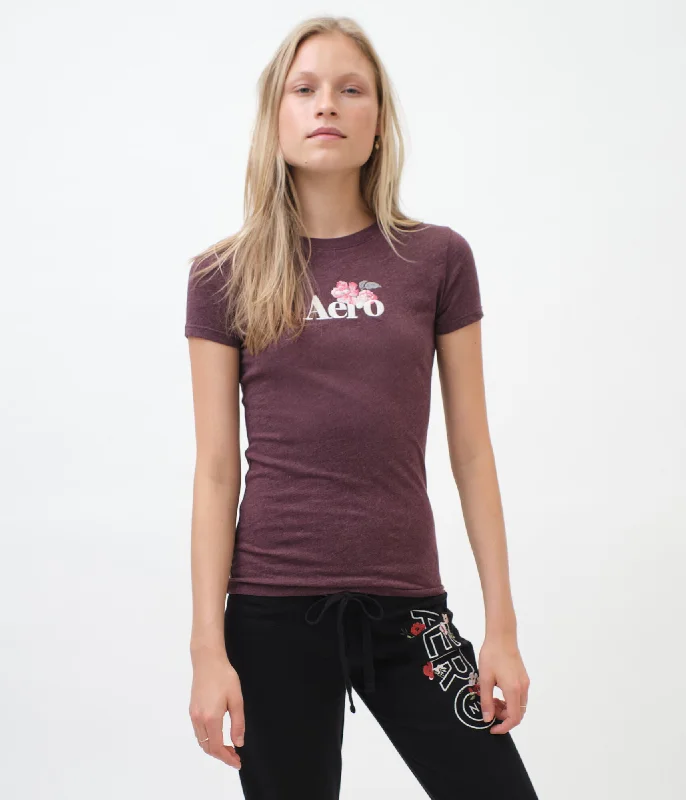 Aeropostale Aero Blossoms Graphic Tee