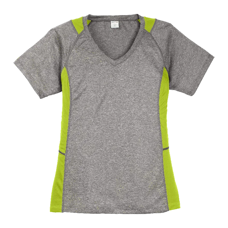 D1976W Ladies Short Sleeve Colorblock Contender Tee