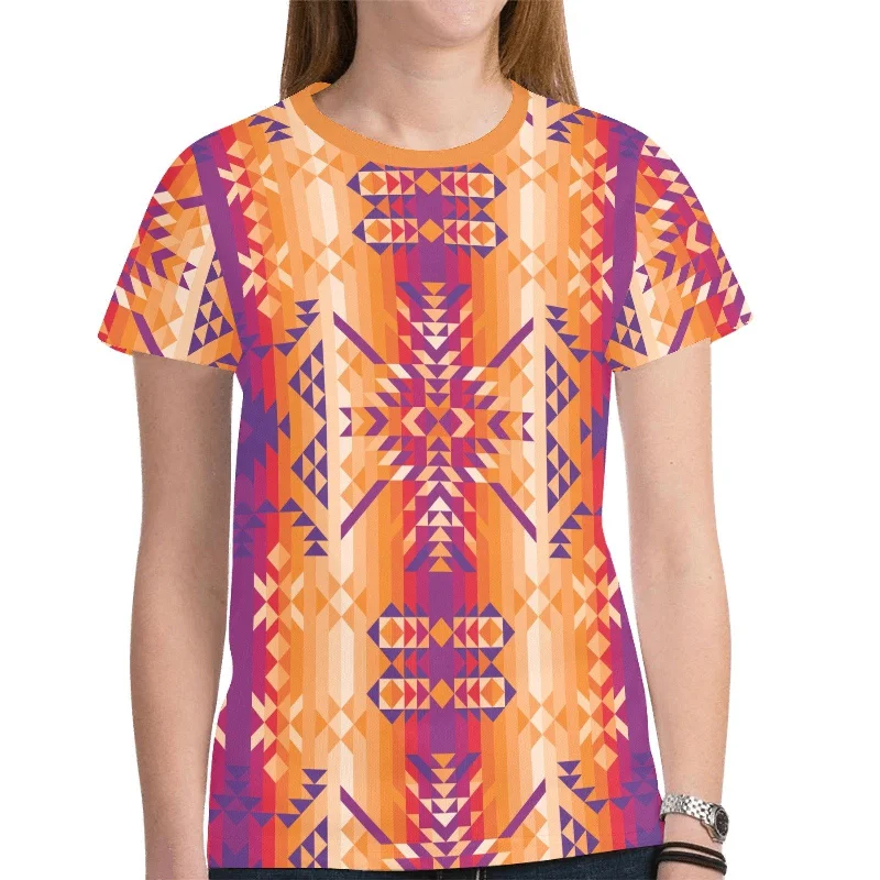 Desert Geo T-shirt for Women