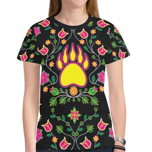 Floral Bearpaw T-shirt for Women