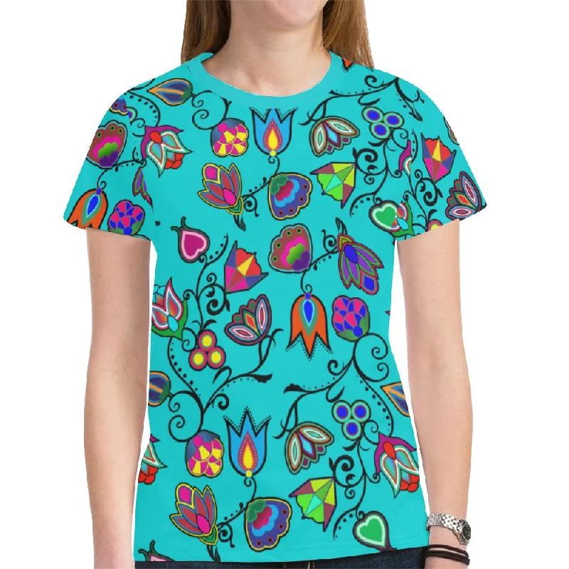 Indigenous Paisley Sky T-shirt for Women