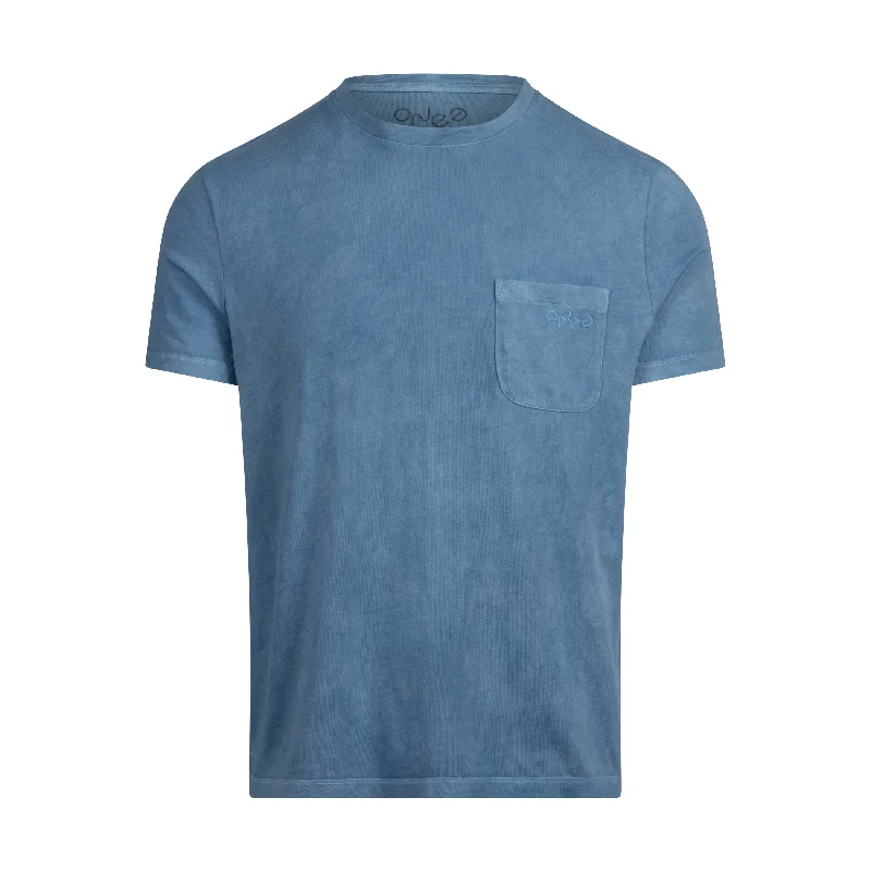 Limited Batch Indigo Cotton Pocket T-Shirt