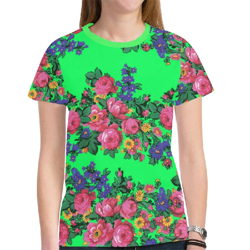 Kokum's Revenge Green T-shirt for Women