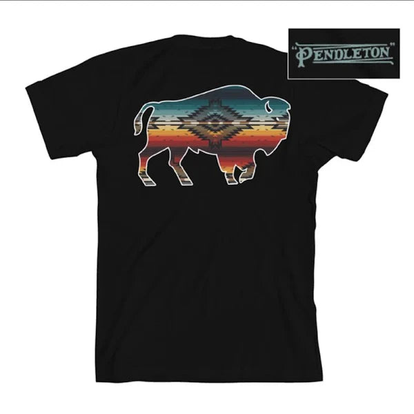 Pendleton Saltillo Sunset Bison Graphic Tee