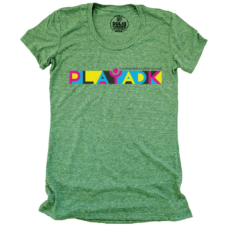 Women's Play ADK Banner Logo T-shirt