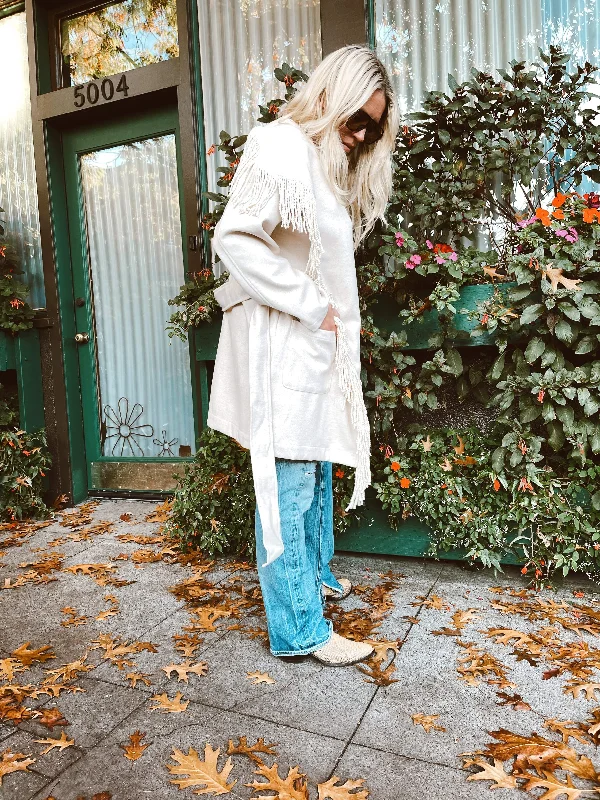 Asheville Fringe Jacket Fleece Jacket Down Jacket Parka