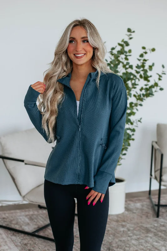 Cute & Casual Jacket - Peacock Jacket Blazer Coat