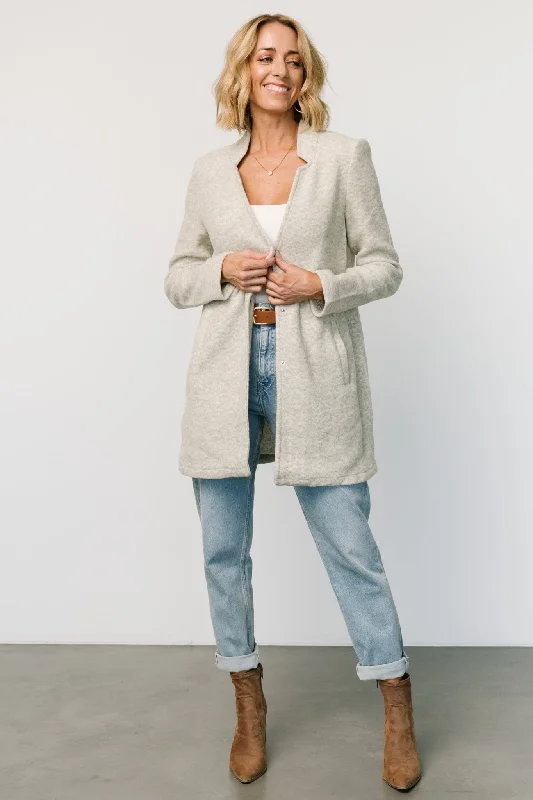 Knoll Notch Jacket | Stone Embroidered Jacket Appliqued Jacket Beaded Jacket