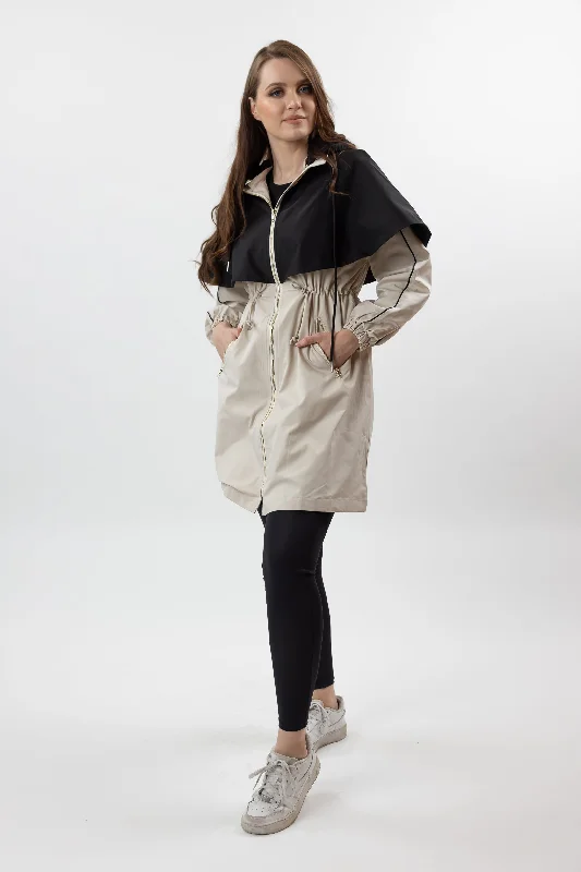 Beige / Black
