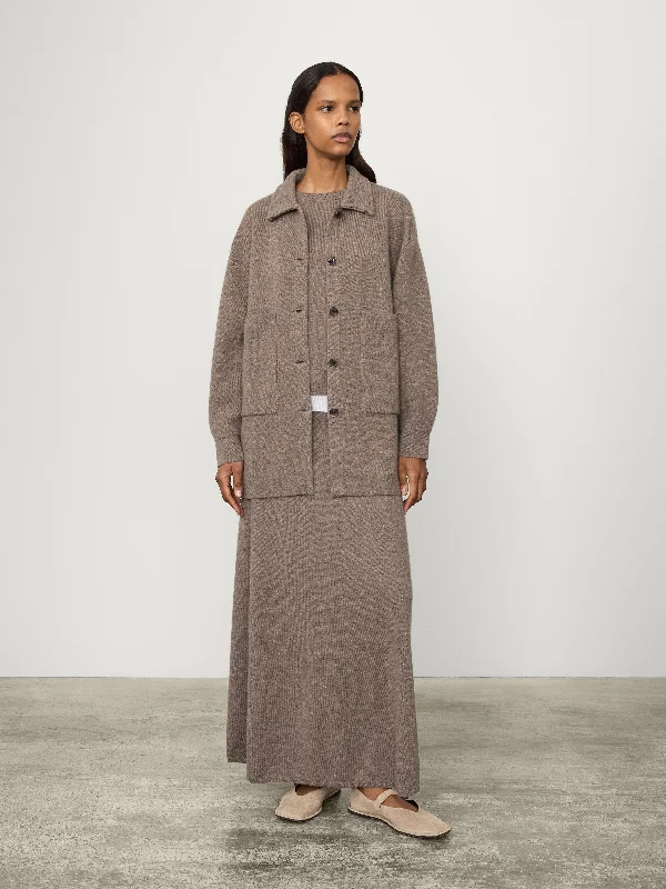 The Julianne Cardigan Jacket Welt Pockets Slit Pockets Flap Pockets