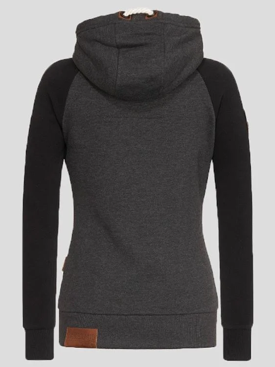 Casual Zip-Up Hoodie for Women