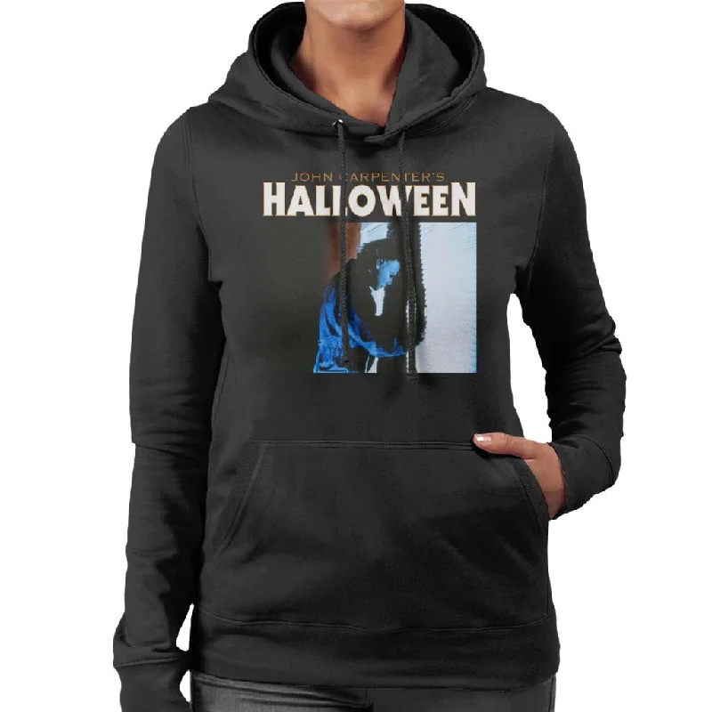 Halloween Michael Myers Shadow In The Night Women's Hooded Sweatshirt Hoodie with Slim Fit Tailored Modern