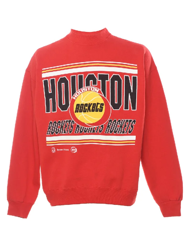 Houston Rockets Basketball Sports Sweatshirt - XL