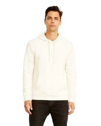Next Level 9303 Unisex Santa Cruz Pullover Hooded Sweatshirt - Natural Hoodie with Crew Neck Simple Timeless