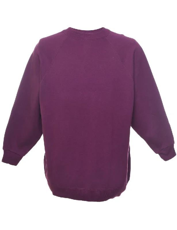 Plum Plain Sweatshirt - XL