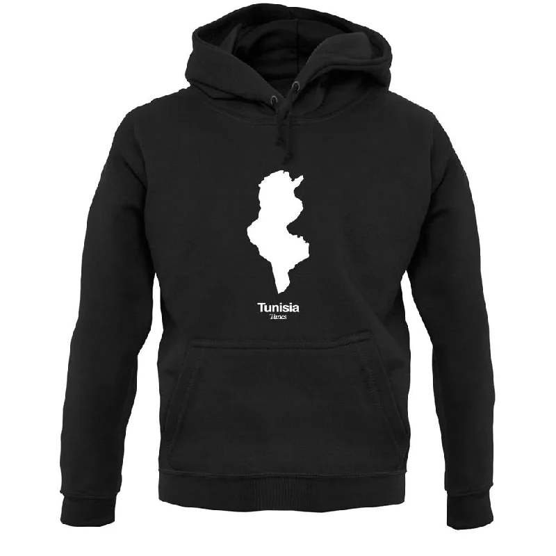 Tunisia Silhouette Unisex Hoodie