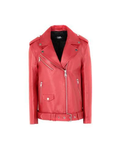 Karl Lagerfeld Women Jacket Red 8 UK