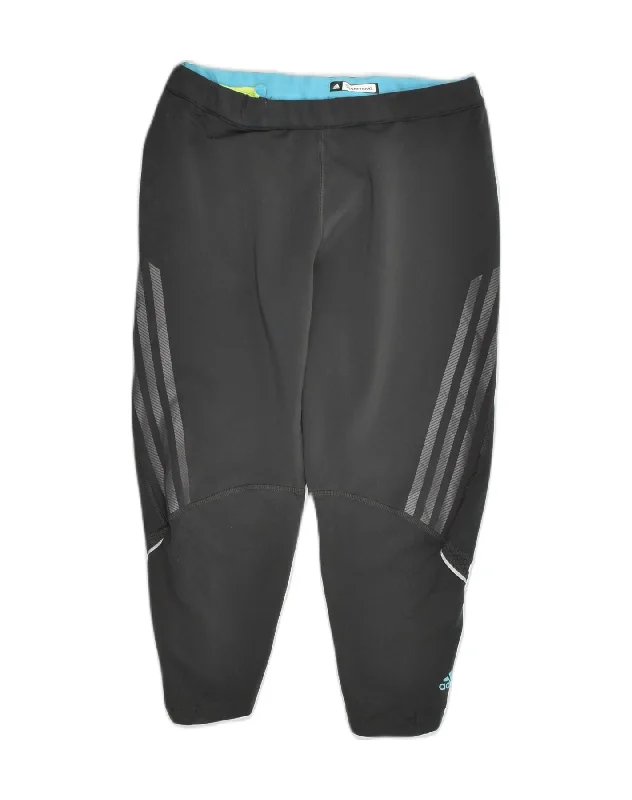 ADIDAS Womens Clima 365 Leggings UK 14 Large  Grey Elegant Full-Body Leggings