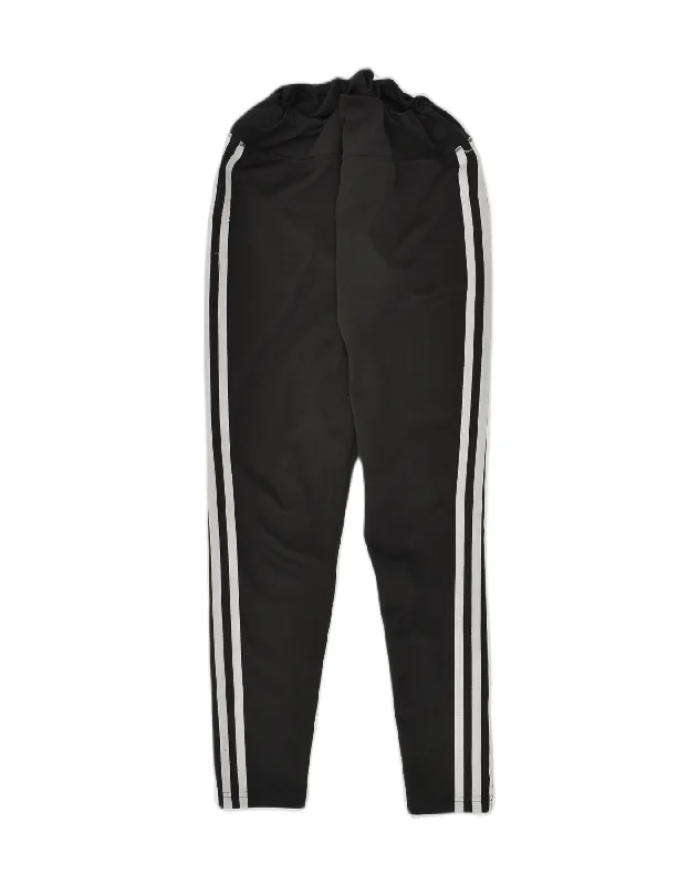 ADIDAS Womens Climalite Leggings UK 12/14 Medium Black Polyester Comfortable Sports Performance Tights