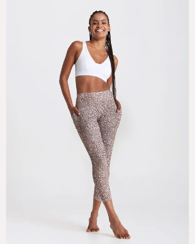 Dharma Bums Smooth Sculpt Motion 7/8 Legging - Simba Fashionable Stretchy Fit Leggings