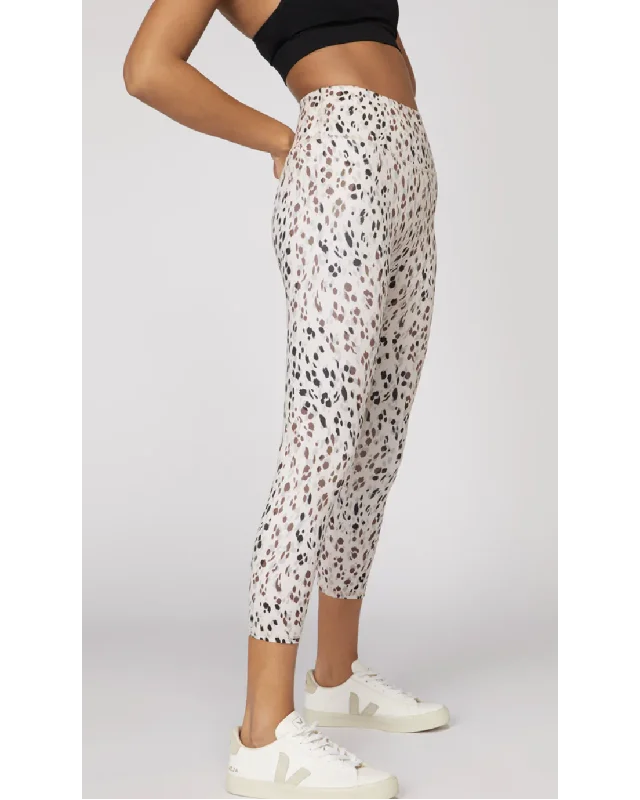 L'urv Europa 3/4 Legging - Blush Fashionable Solid Color Tights