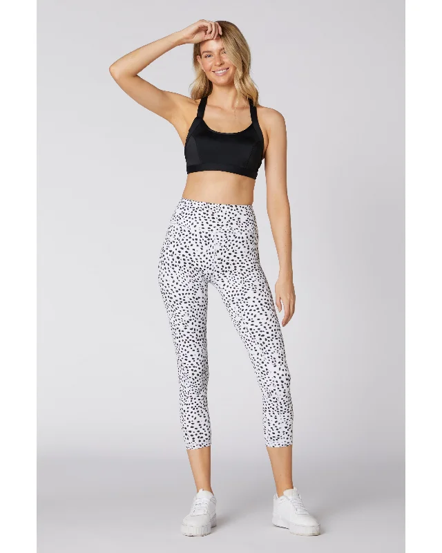 L'urv in my Dreams 3/4 Legging - White Comfortable Lounge Leggings