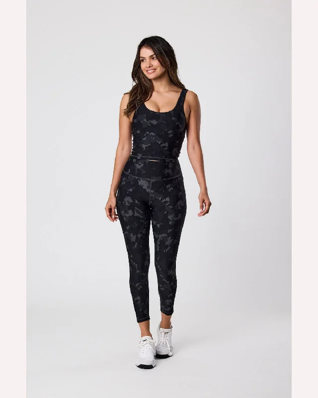 Marlow Pace 7/8 Legging - Camo Elegant Metallic Leggings