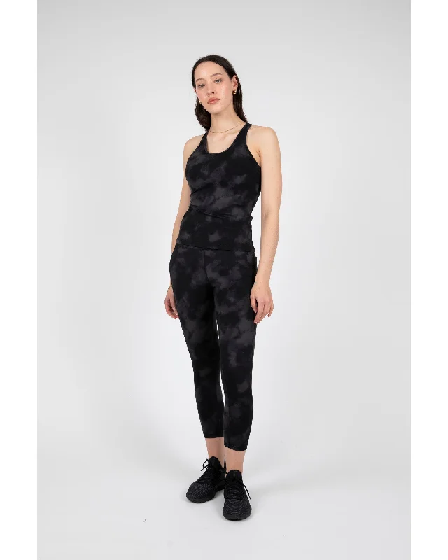 Marlow Pace 7/8 Legging - Cloud Print Trendy Digital Print Leggings