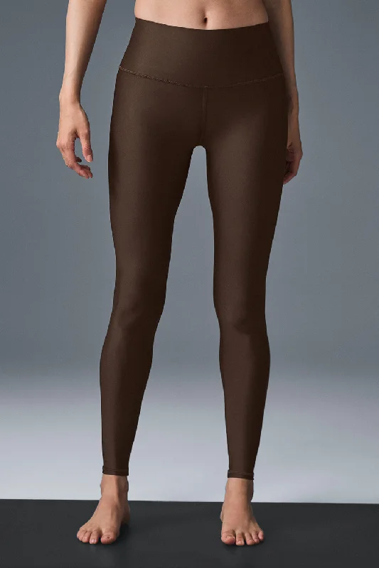 High-Waist Airlift Legging - Espresso Cozy Bootcut Leggings