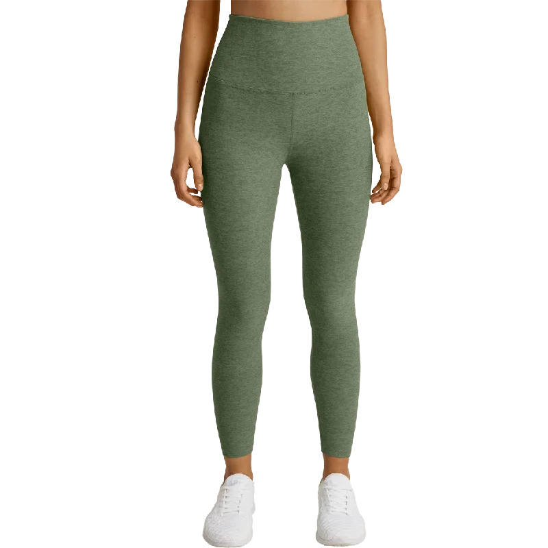 Women's Spacedye Caught in the Midi High Waisted Legging Trendy High-Compression Leggings