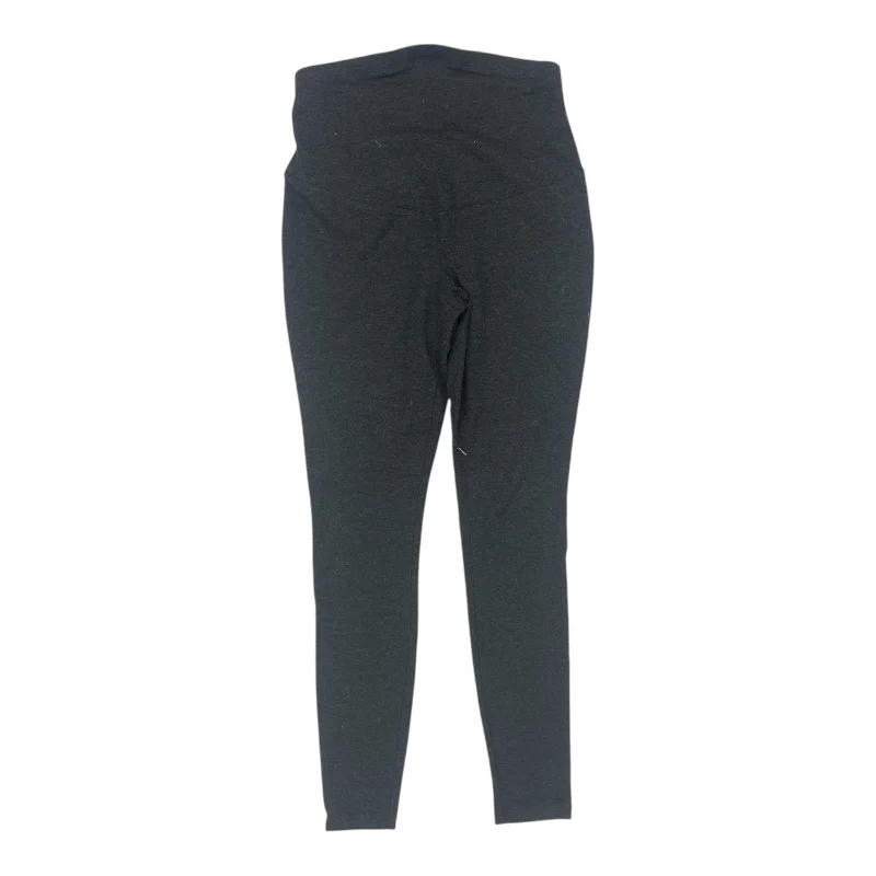 Mat Athletic Leggings By Old Navy In Grey, Size:S Trendy Ombre Effect Leggings