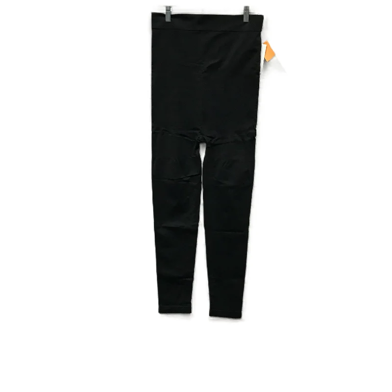 Maternity Athletic Leggings By Cme  Size: Xl Trendy Foil Finish Leggings