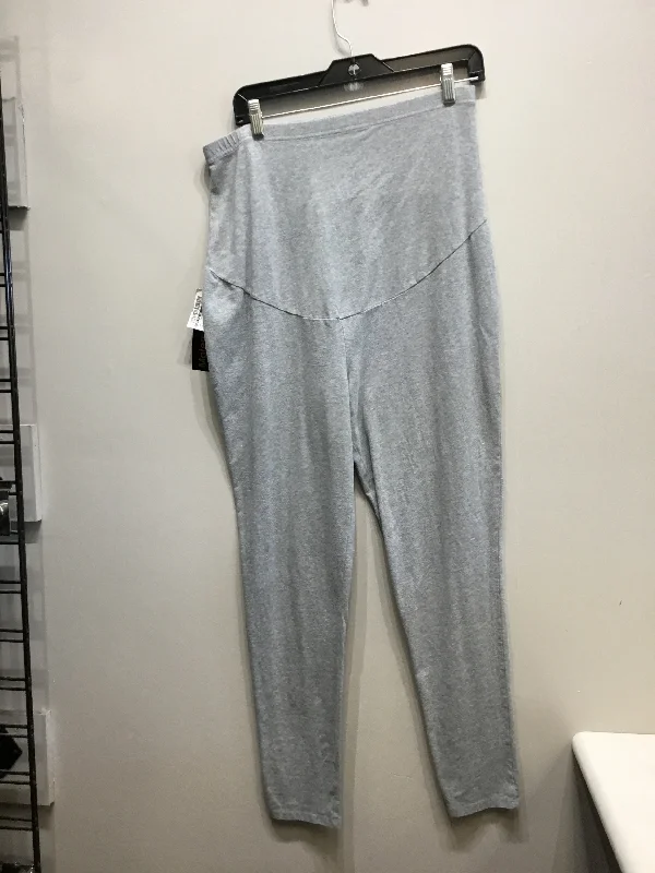 Maternity Athletic Leggings By Time And Tru  Size: L Trendy Polka Dot Leggings