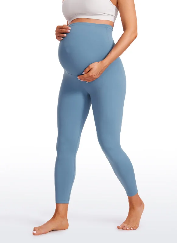 Butterluxe Maternity Leggings 25" - Super High Waist Trendy Patterned Leggings