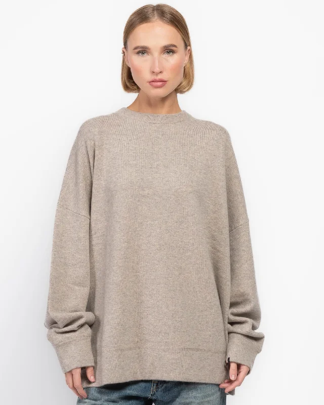 C Sweat Sweater Elasticated Padded Insulated